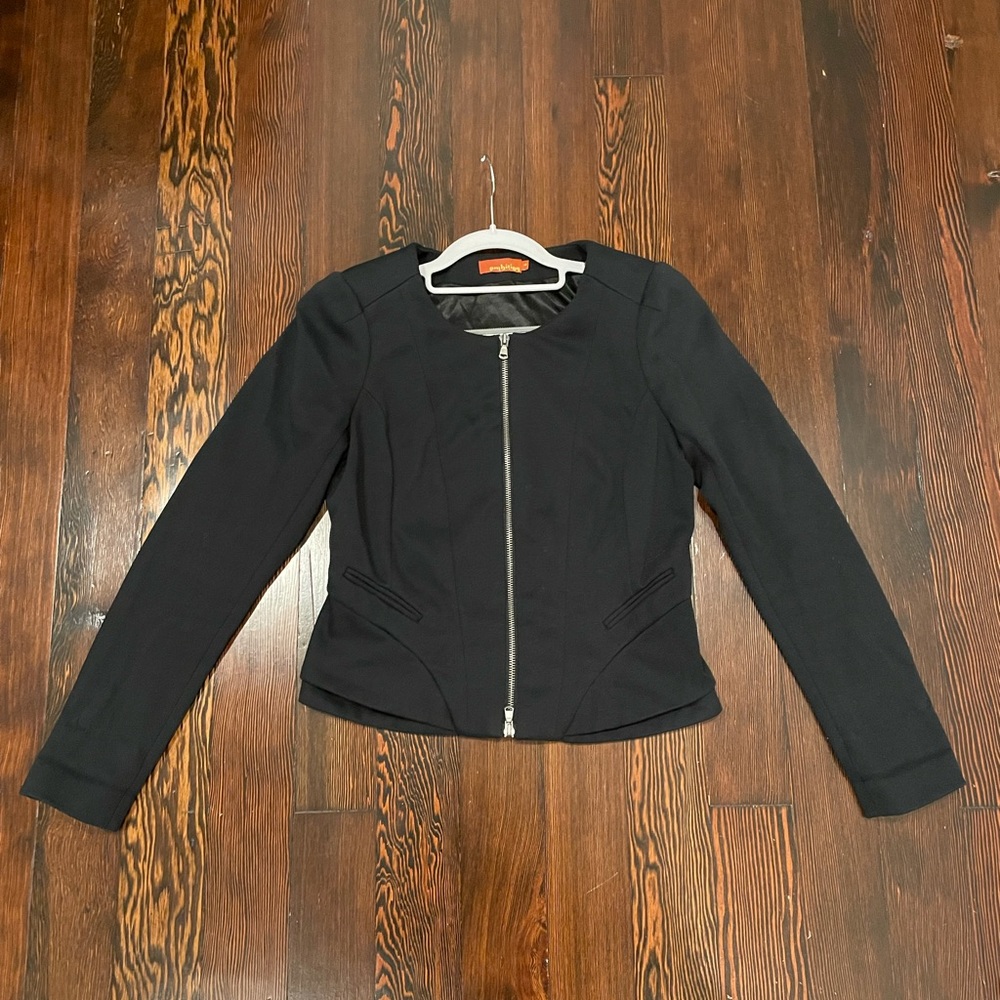 Ambition Zip Blazer Size Small NWOT
